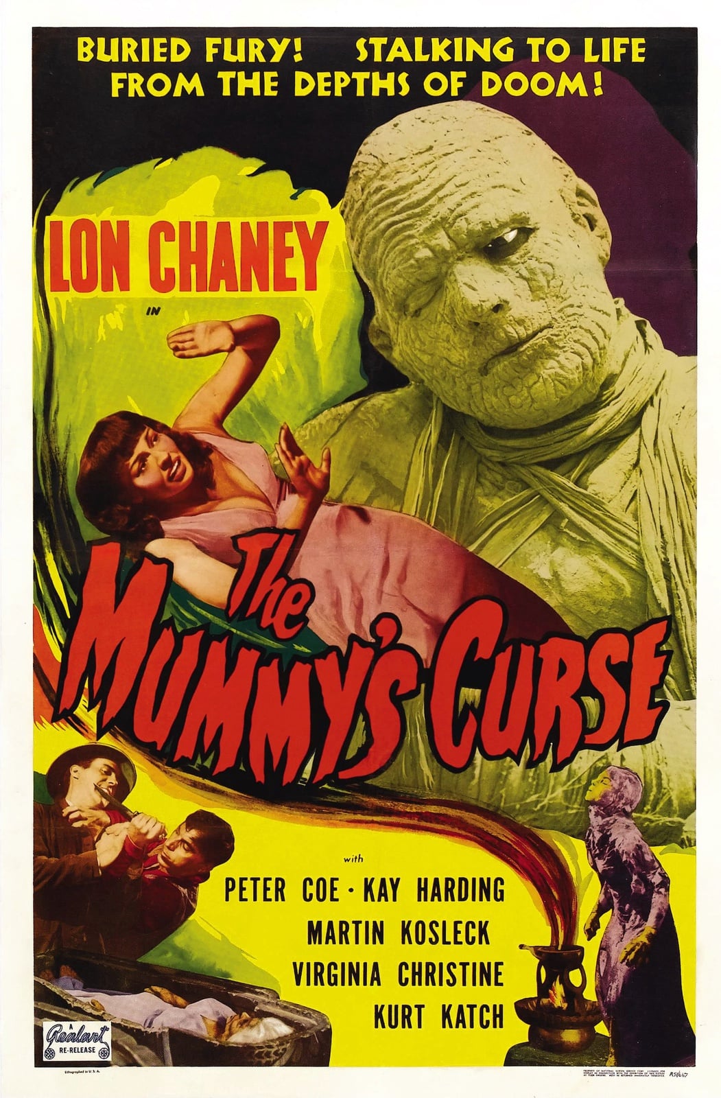 The Mummy's Curse - Cover