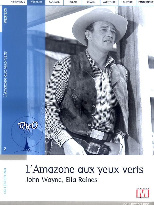 L'Amazone aux yeux verts - Cover