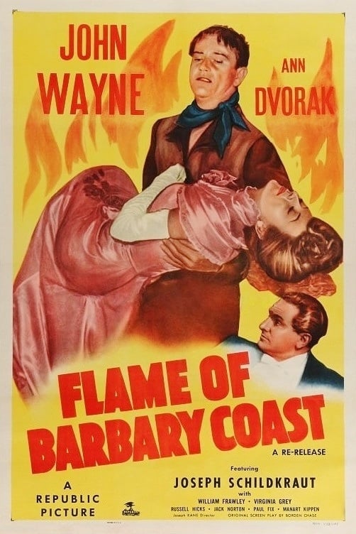 Flame of Barbary Coast - Cover