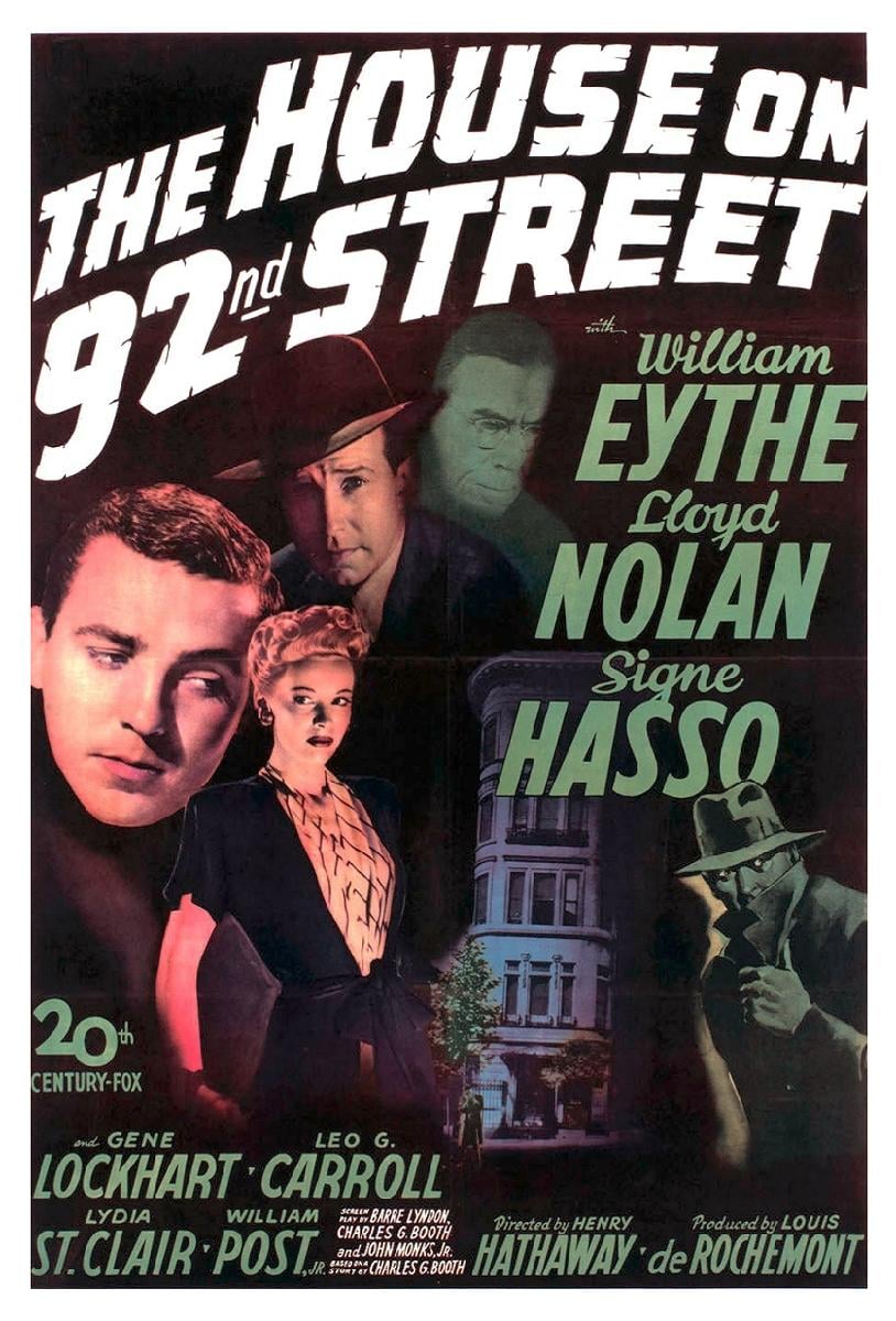 The House on 92nd Street - Cover