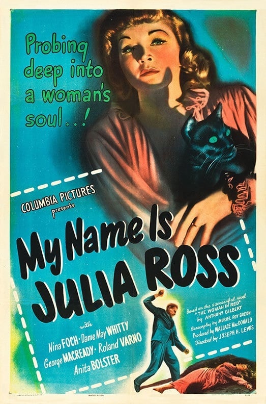 My Name Is Julia Ross - Cover