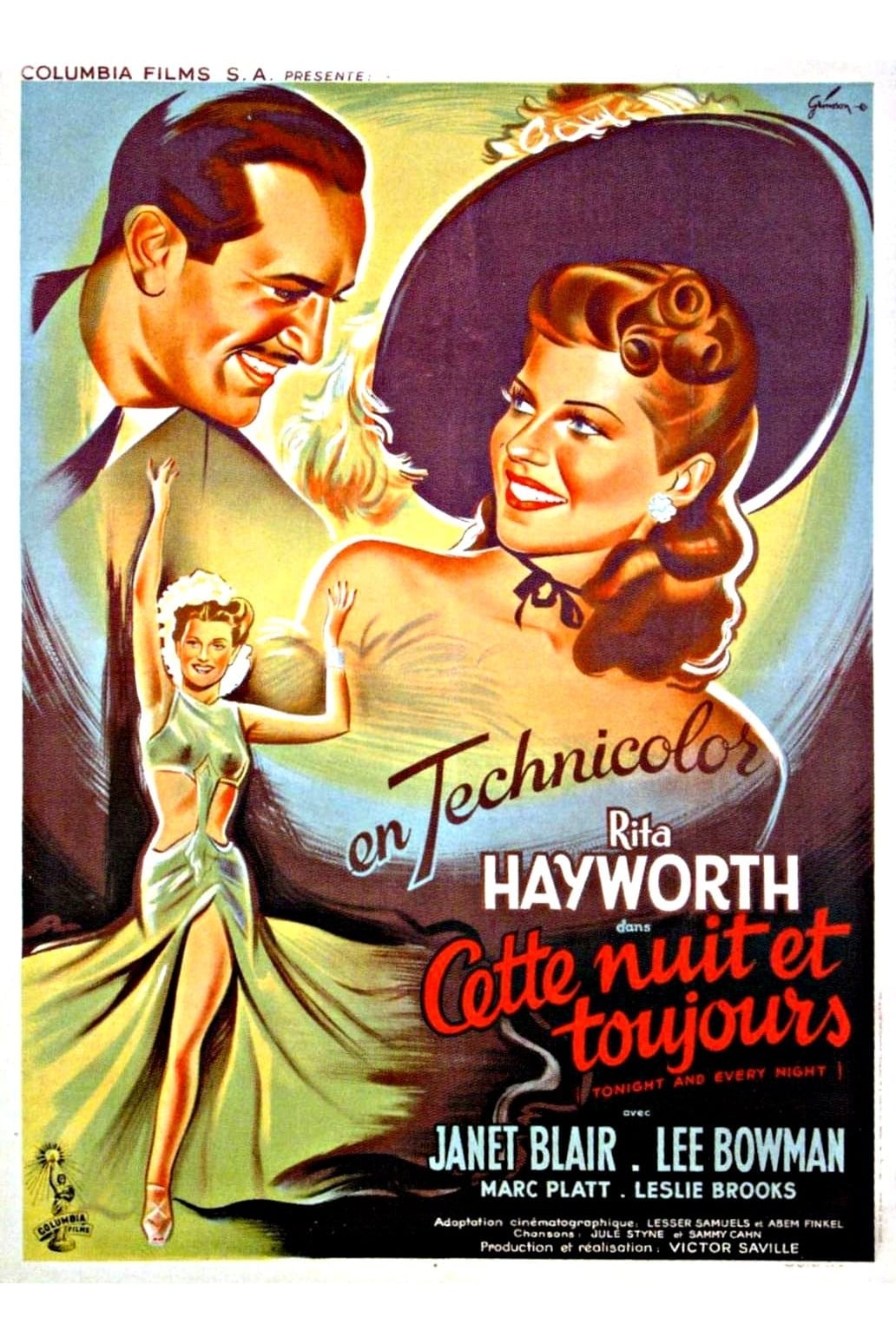 Cette nuit et toujours - Cover