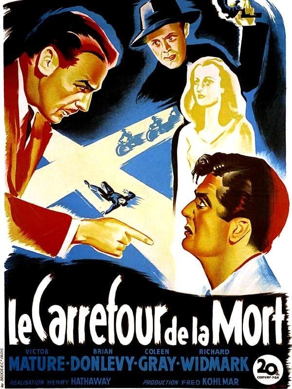 Le Carrefour de la mort - Cover