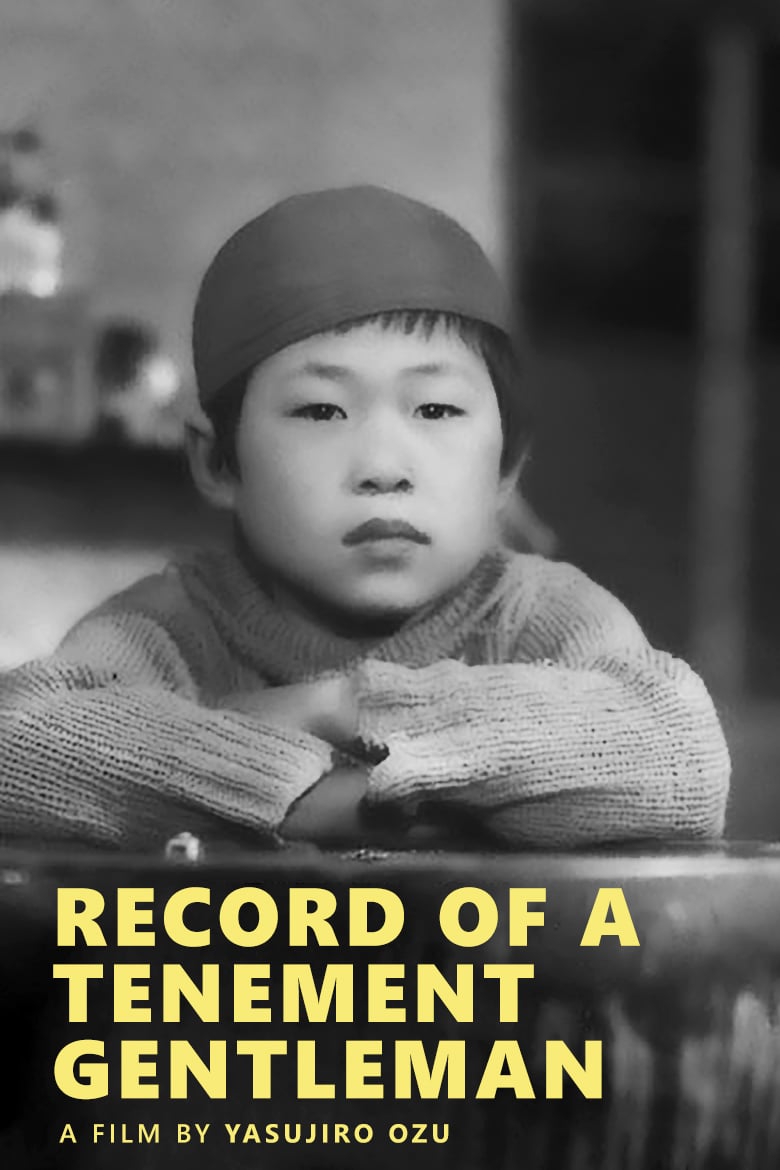 Record of a Tenement Gentleman - Cover