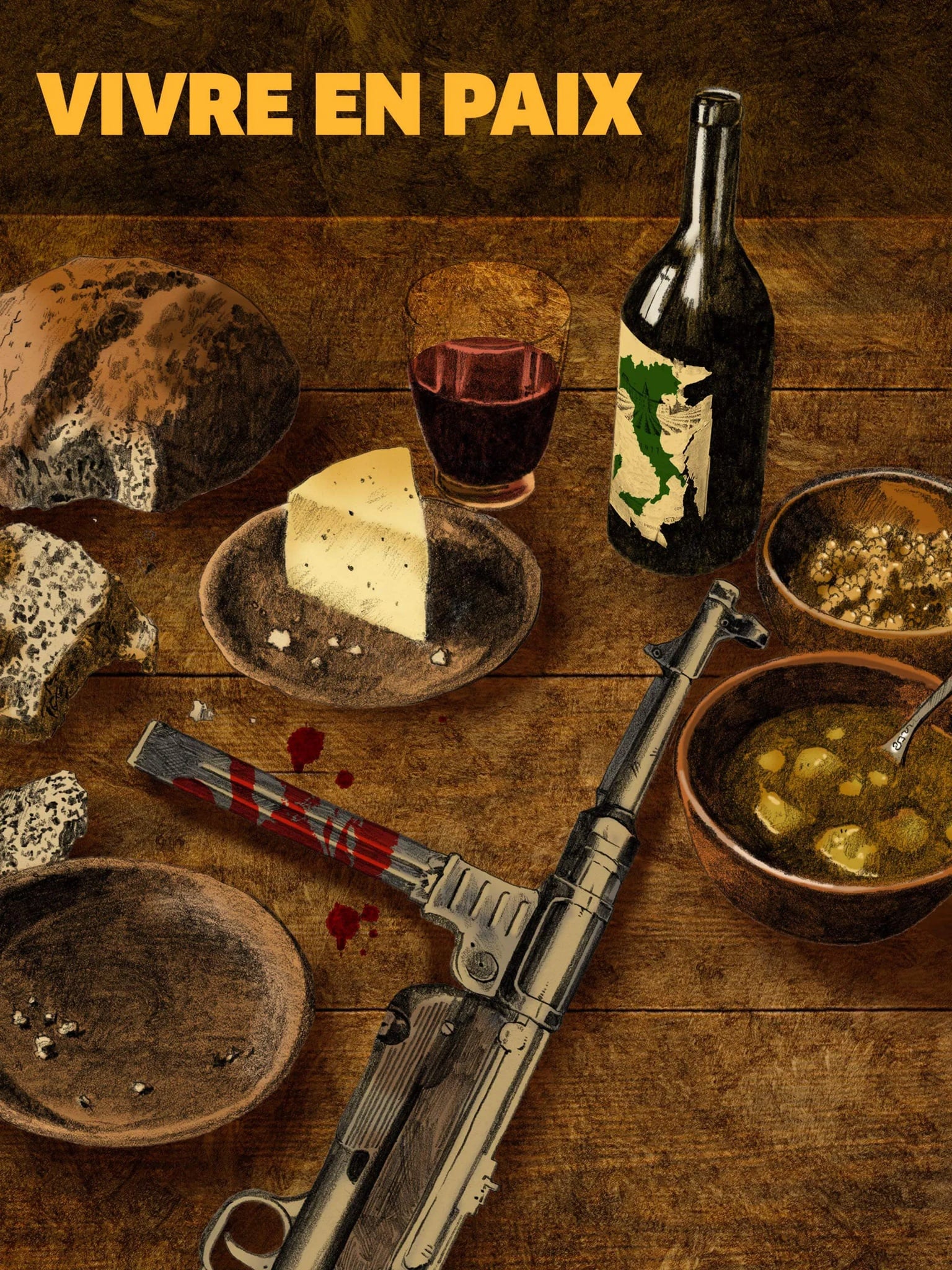 Vivre en paix - Cover