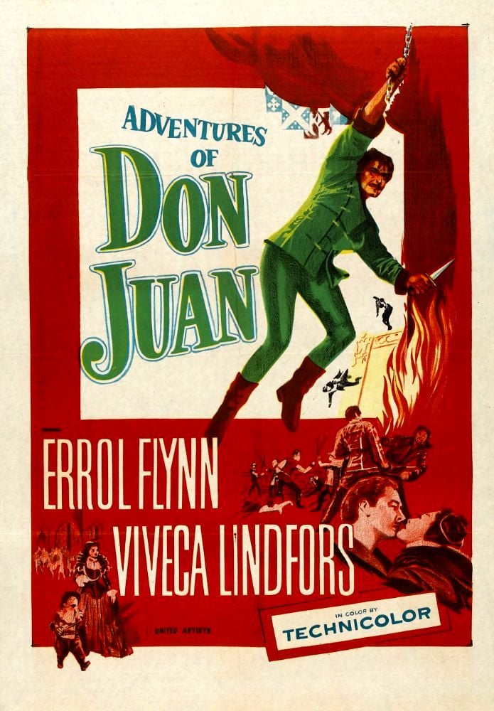 Adventures of Don Juan - Cover