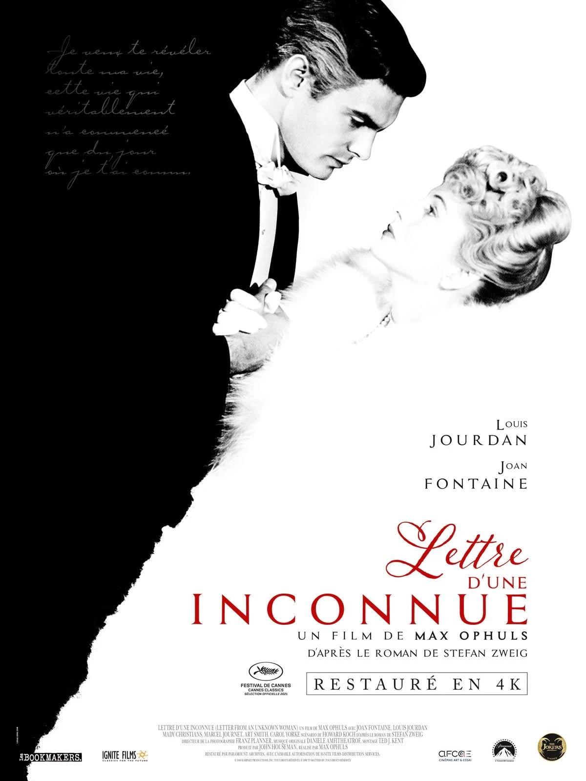 Lettre d'une inconnue - Cover