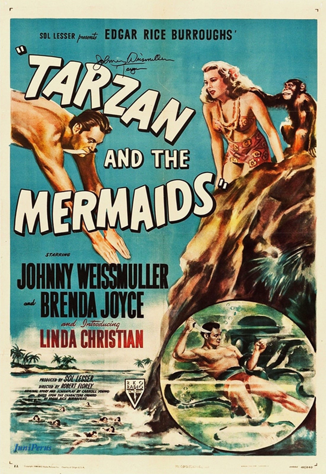 Tarzan and the Mermaids - Cover