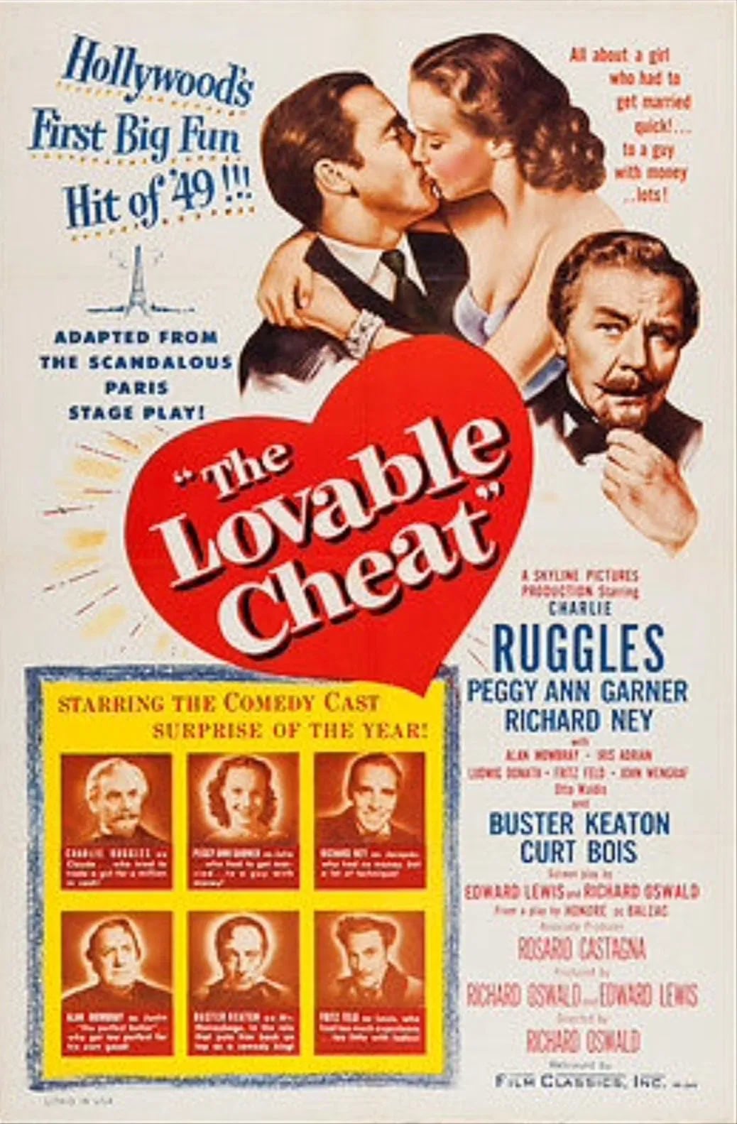 The Lovable Cheat - Cover