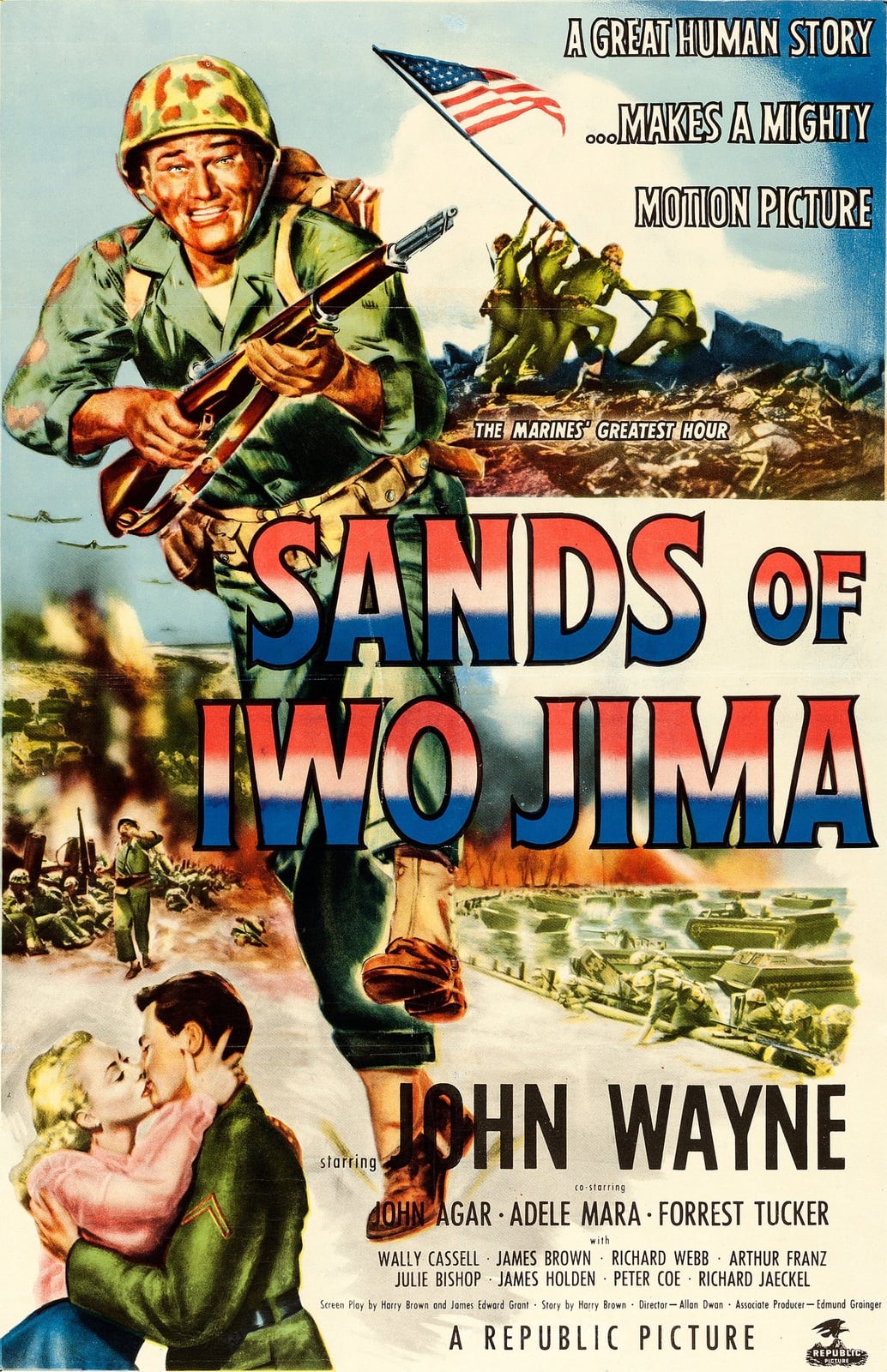 Sands of Iwo Jima - Cover