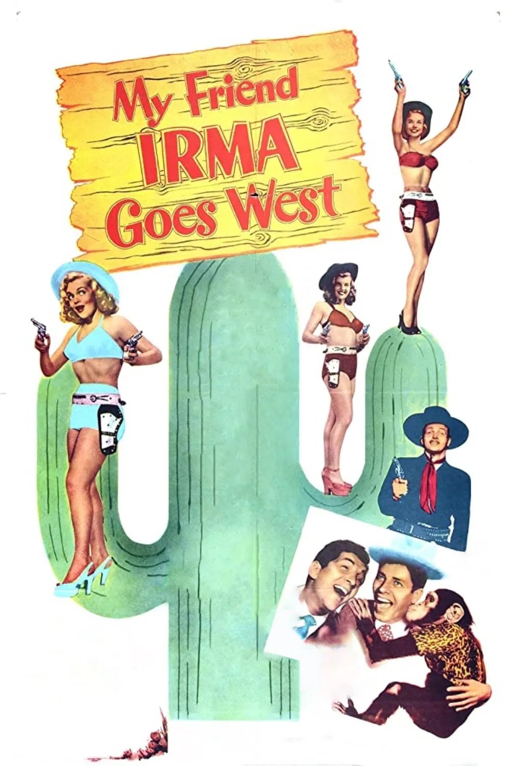 My Friend Irma Goes West - Cover