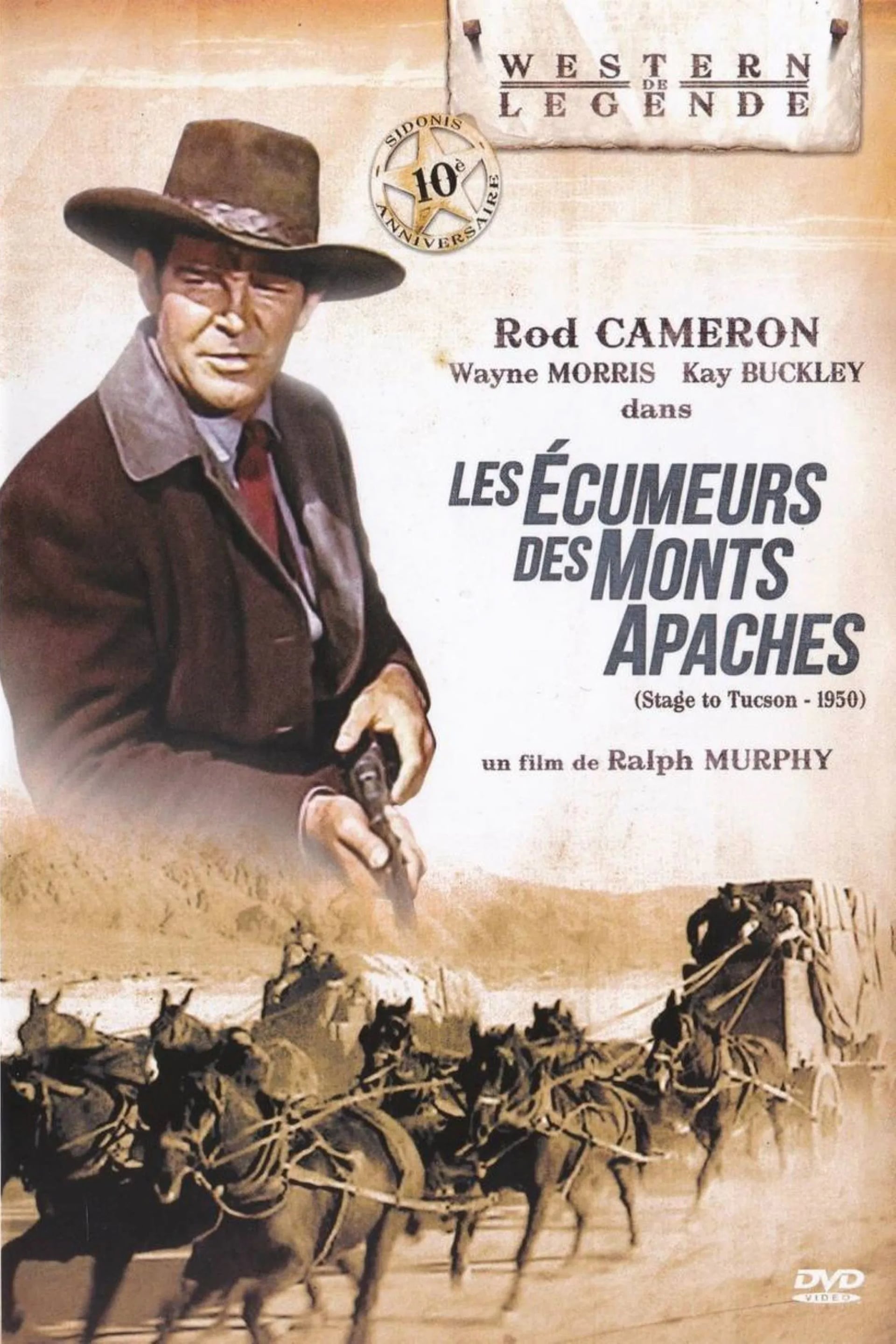 Les écumeurs des Monts Apaches - Cover