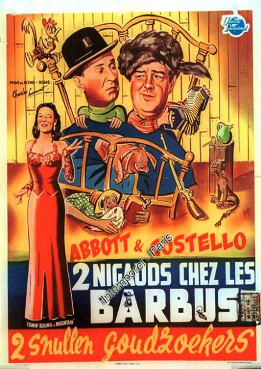 Deux nigauds chez les barbus - Cover