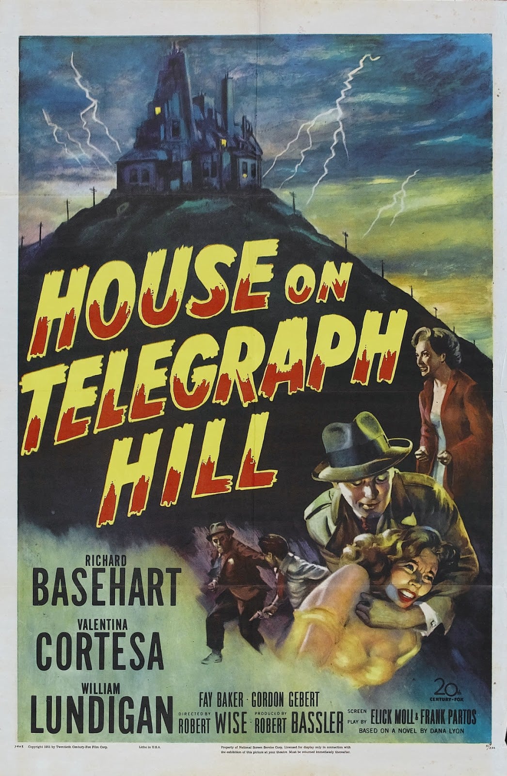 The House on Telegraph Hill - Cover