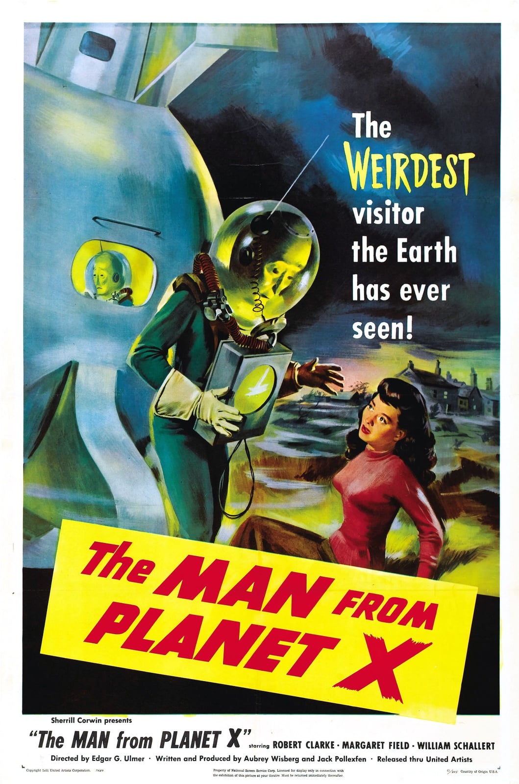 The Man from Planet X - Cover