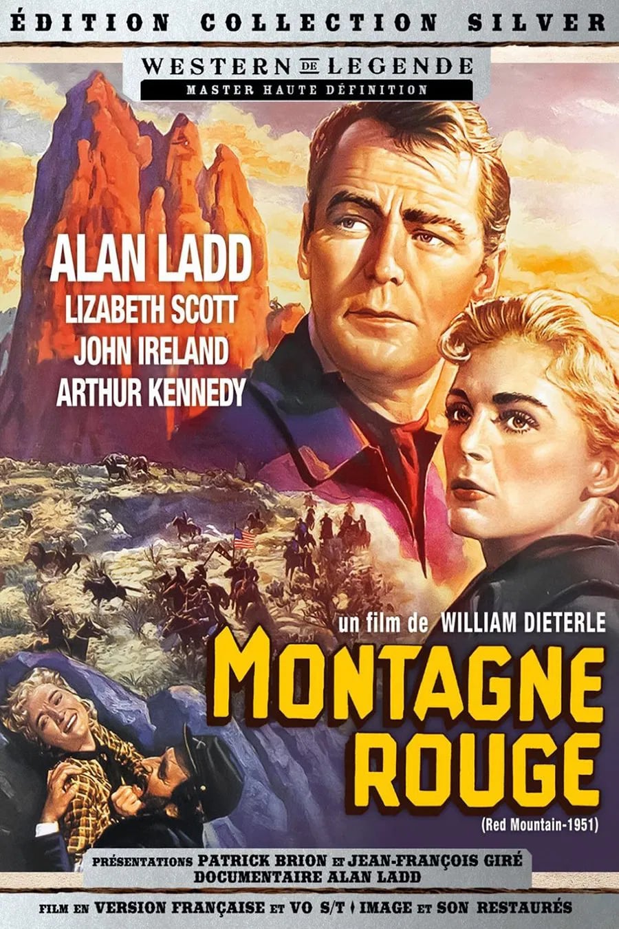 Montagne rouge - Cover