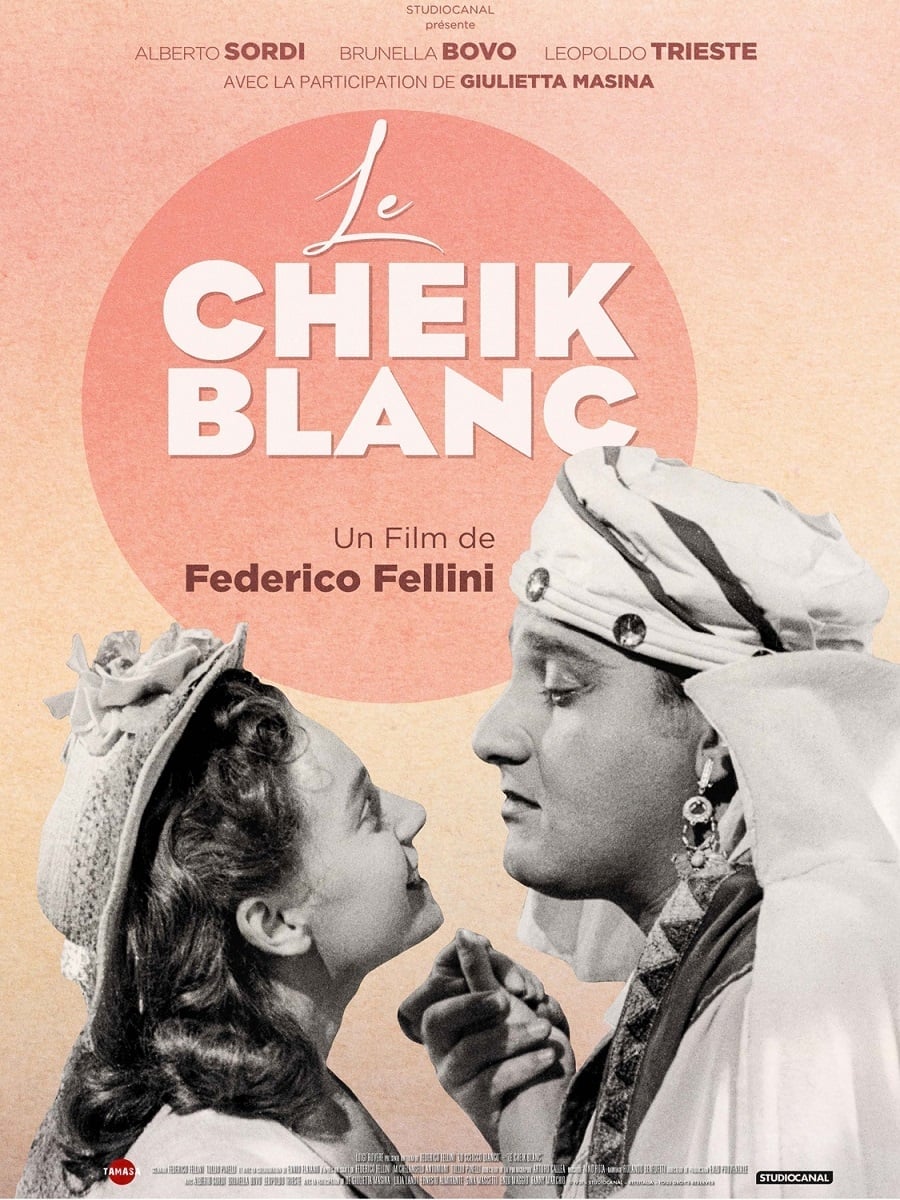 Le Cheik blanc - Cover