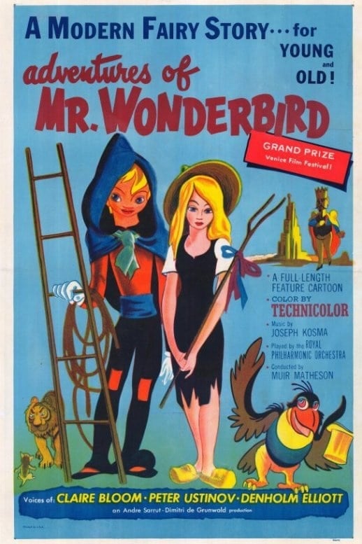 The Curious Adventures of Mr. Wonderbird - Cover