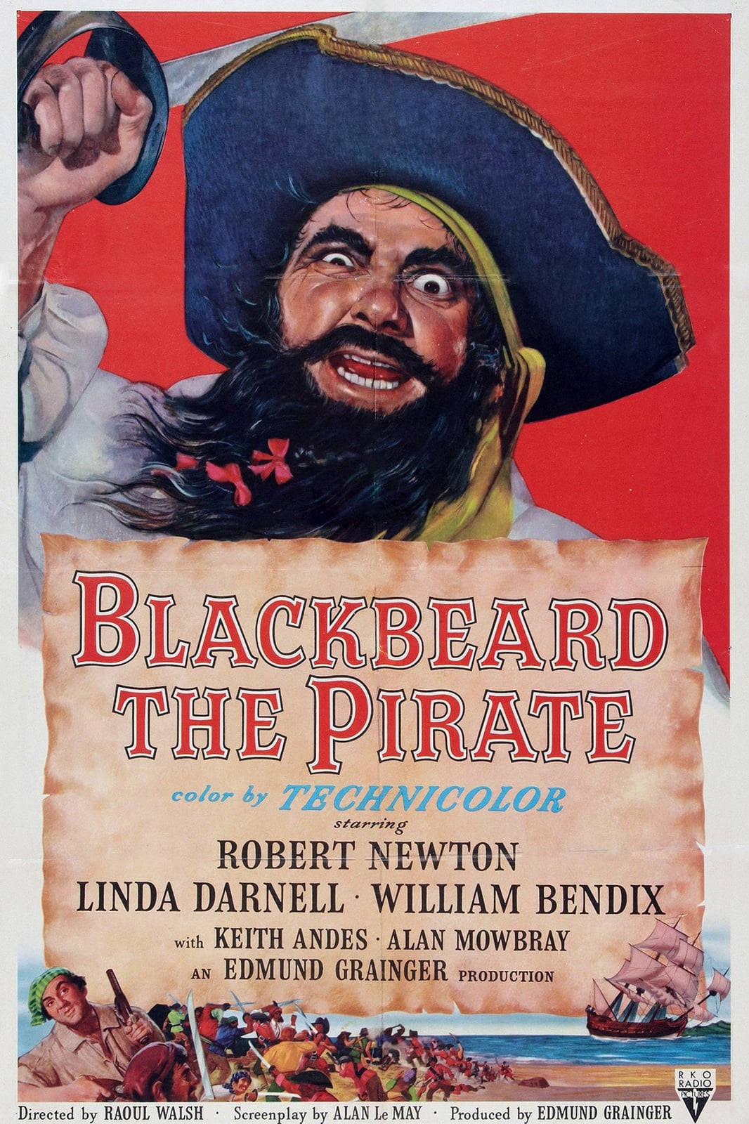 Blackbeard, the Pirate - Cover