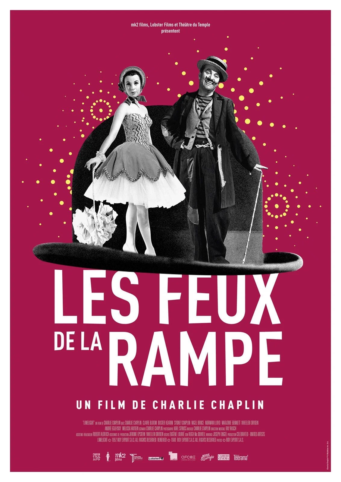 Les Feux de la rampe - Cover