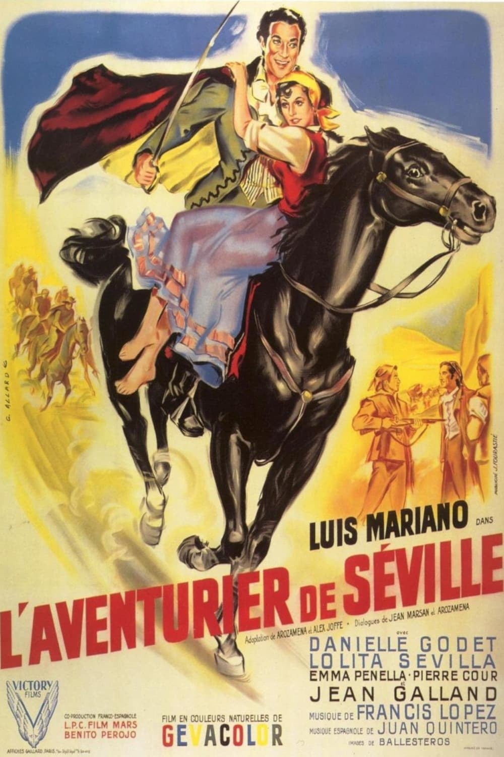 L'Aventurier de Séville - Cover