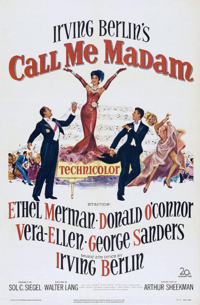 Call Me Madam - Cover