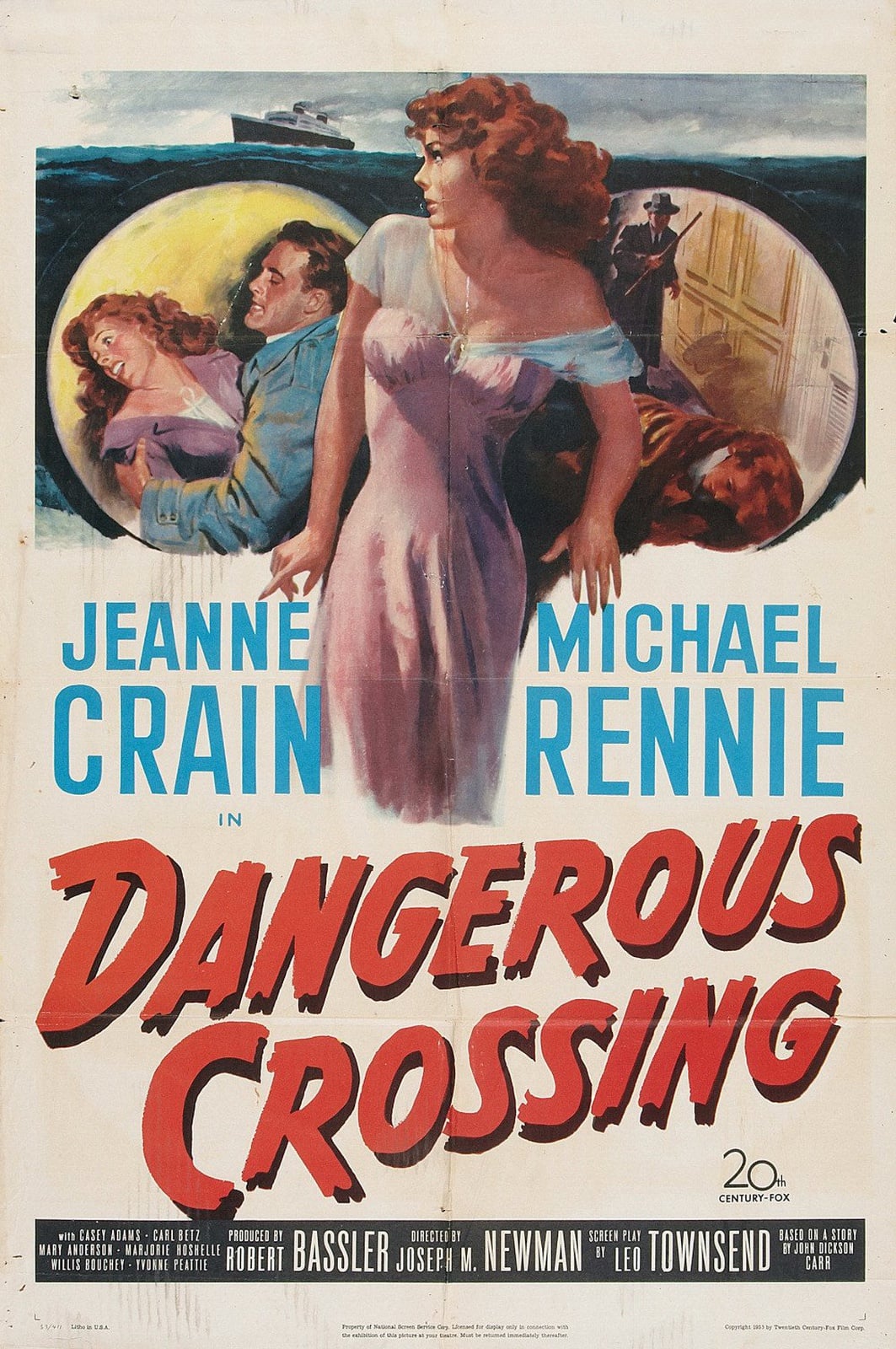 Dangerous Crossing - Cover