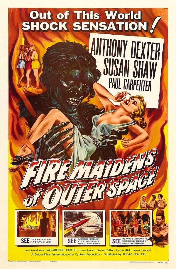 Fire Maidens from Outer Space - Cover