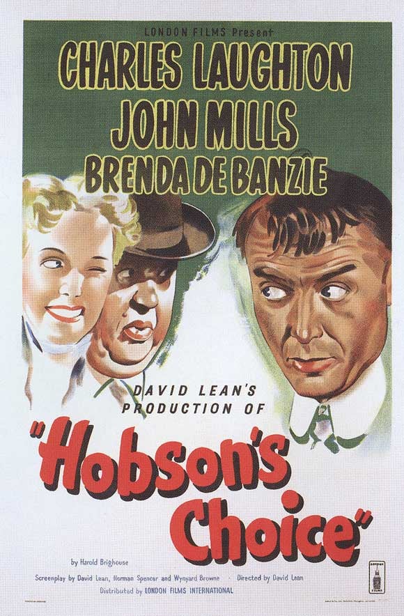 Hobson's Choice - Cover