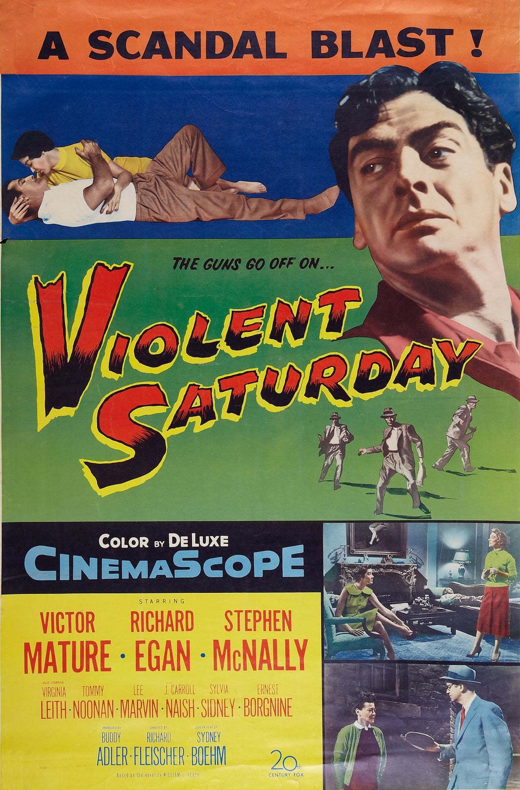 Violent Saturday - Cover