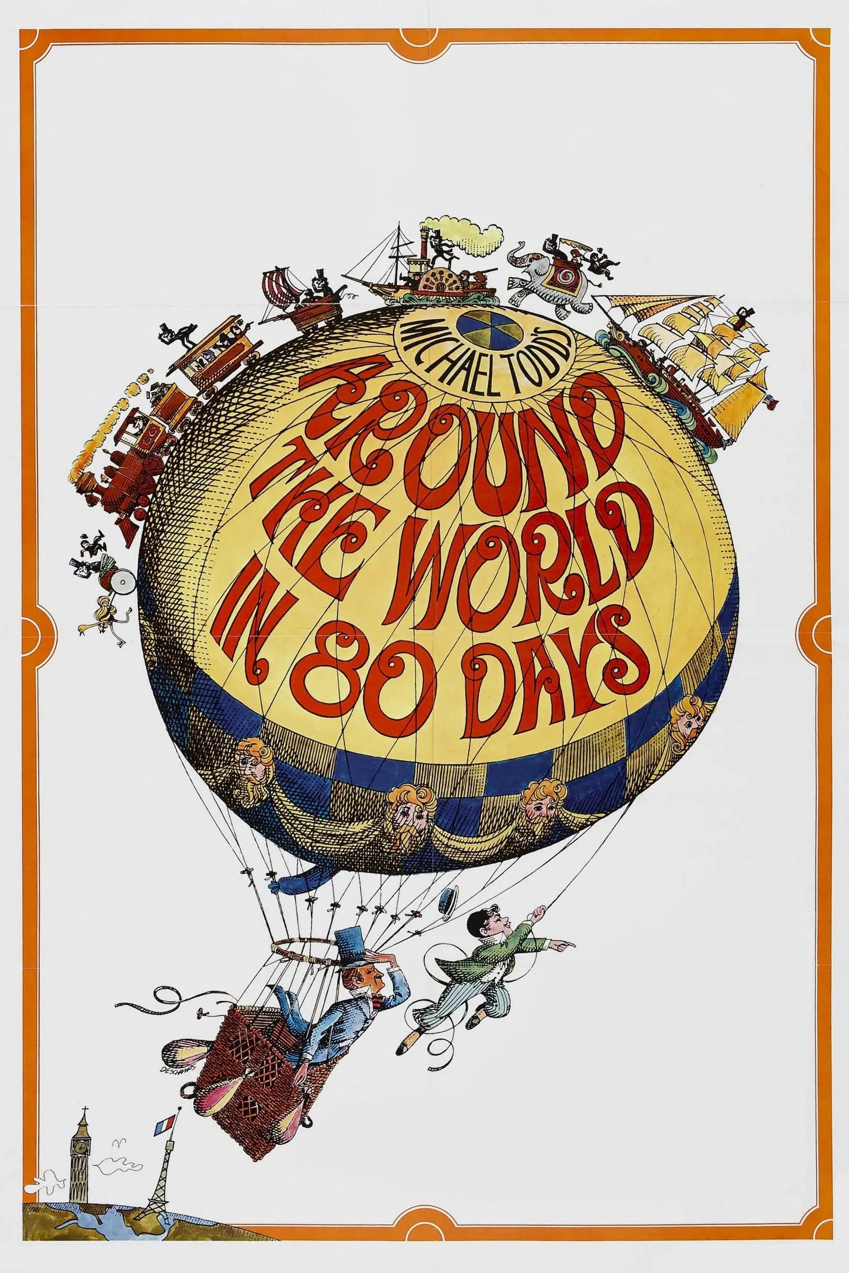 Around the World in 80 Days - Cover