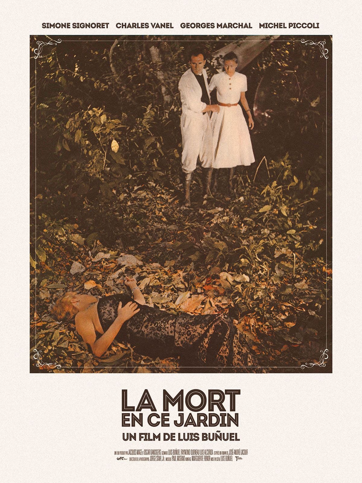 La Mort en ce jardin - Cover
