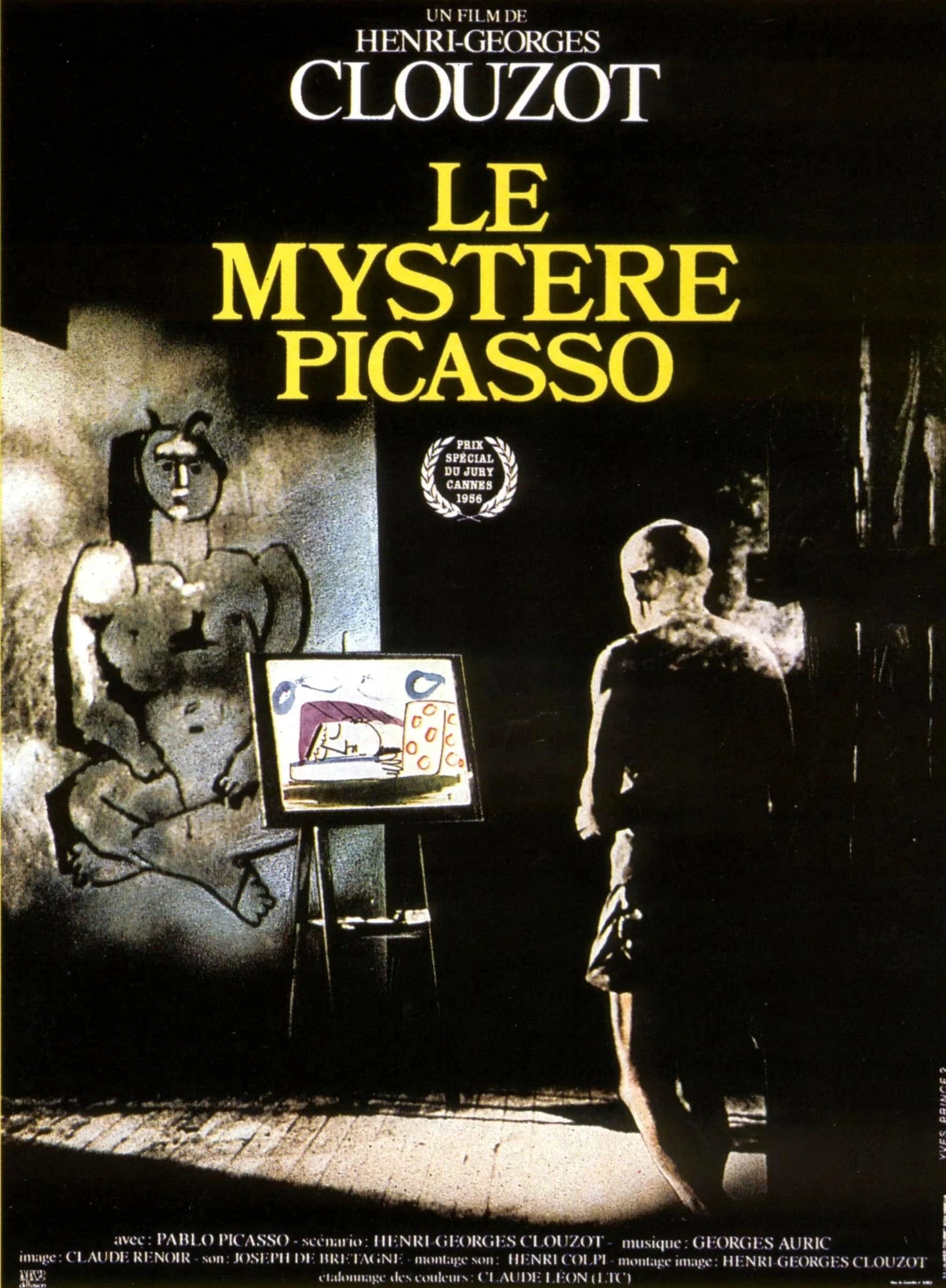 Le mystère Picasso - Cover