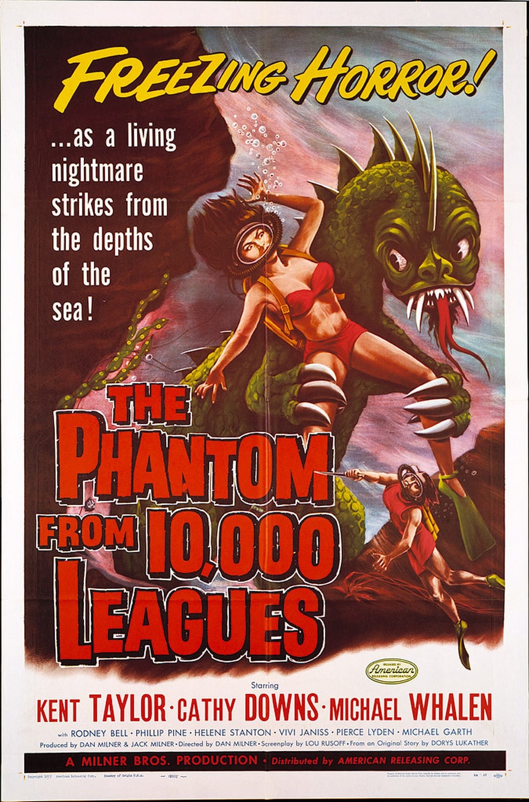 The Phantom from 10,000 Leagues - Cover