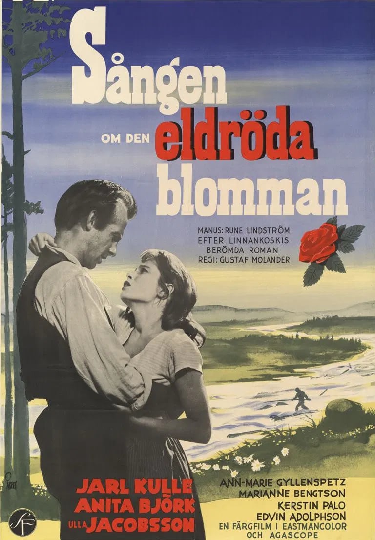 Sången om den eldröda blomman - Cover