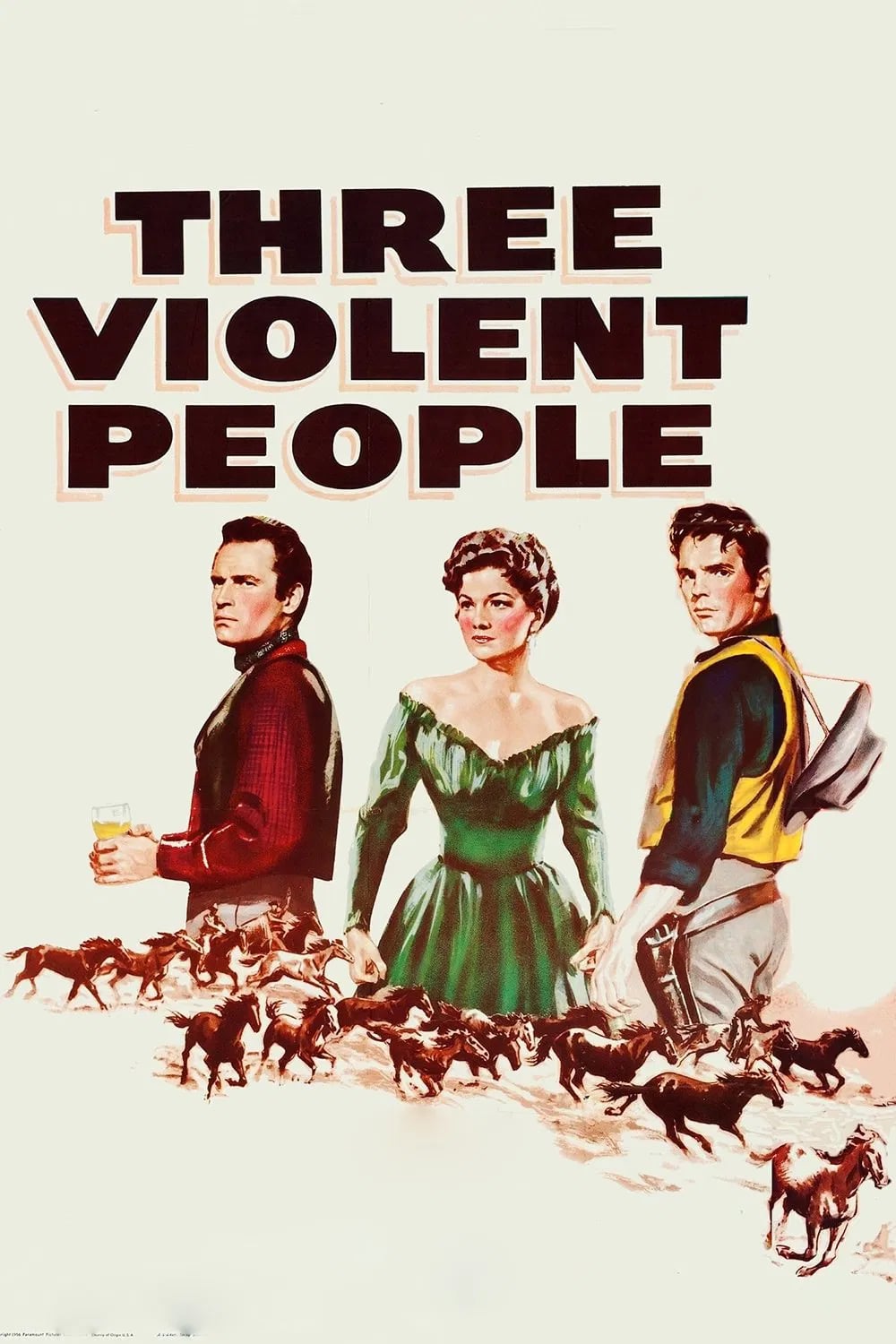 Three Violent People - Cover
