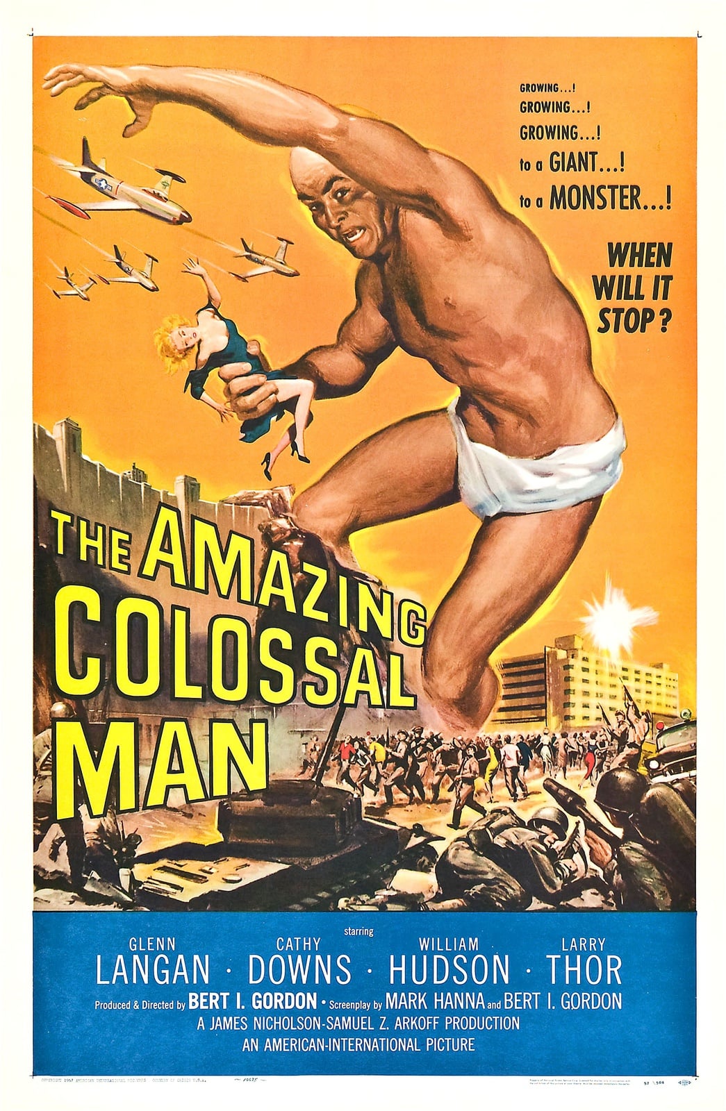 The Amazing Colossal Man - Cover