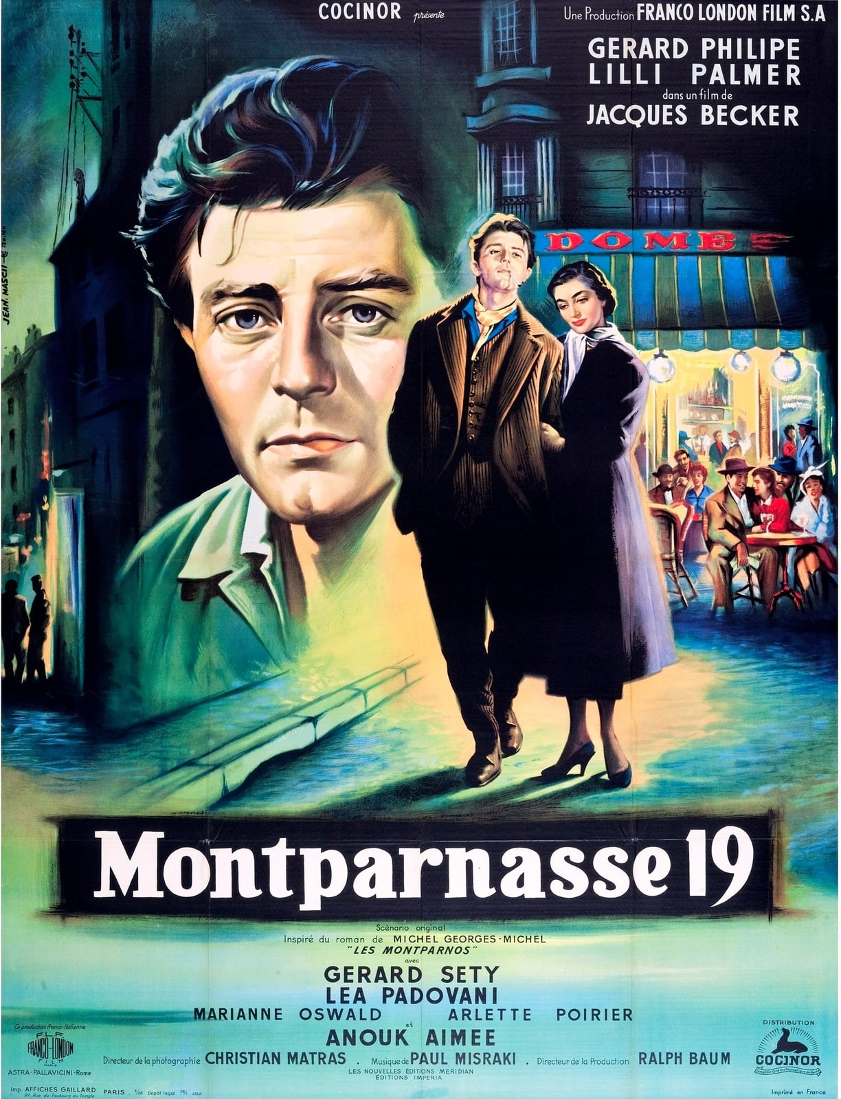 The Lovers of Montparnasse - Cover