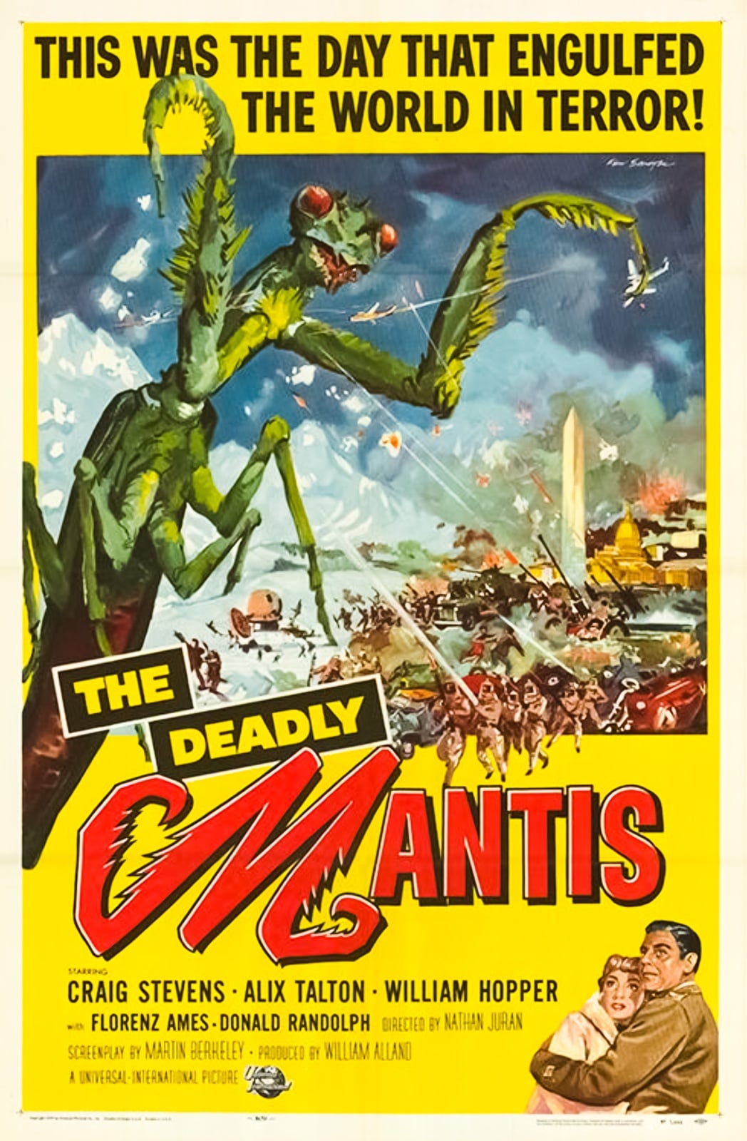 The Deadly Mantis - Cover