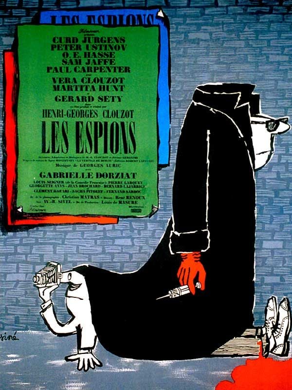 Les Espions - Cover