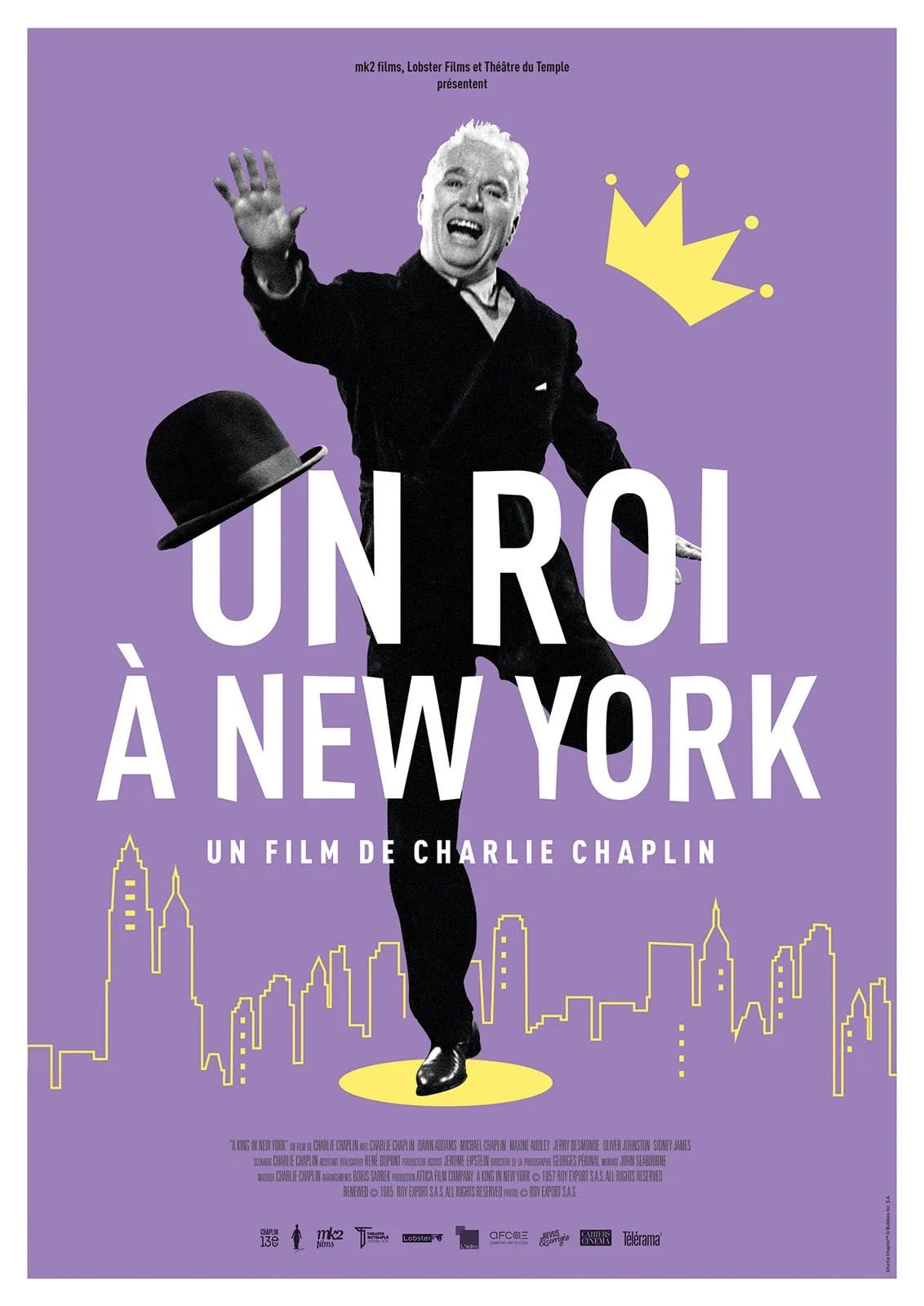 Un Roi à New York - Cover