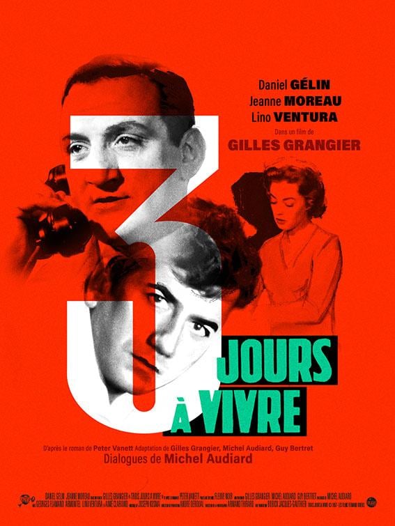 Trois jours à vivre - Cover