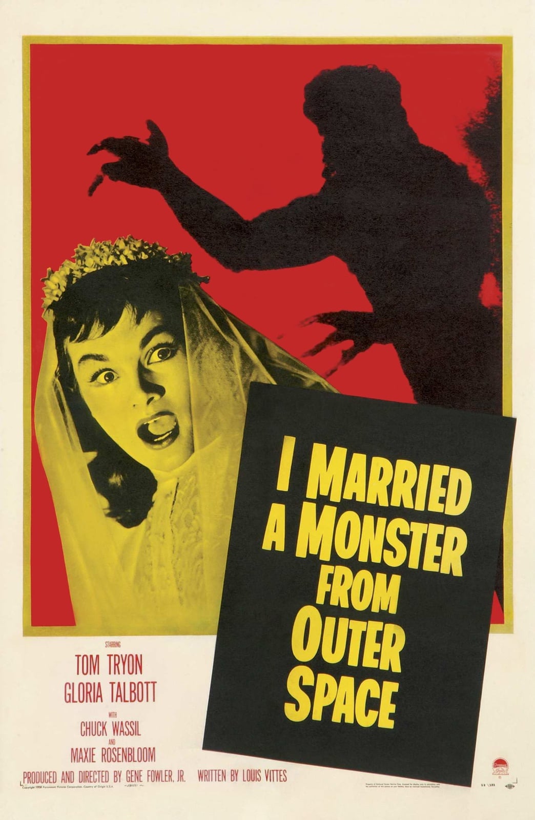 I Married a Monster from Outer Space - Cover