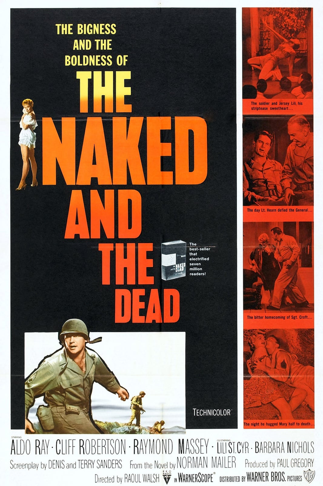 The Naked and the Dead - Cover