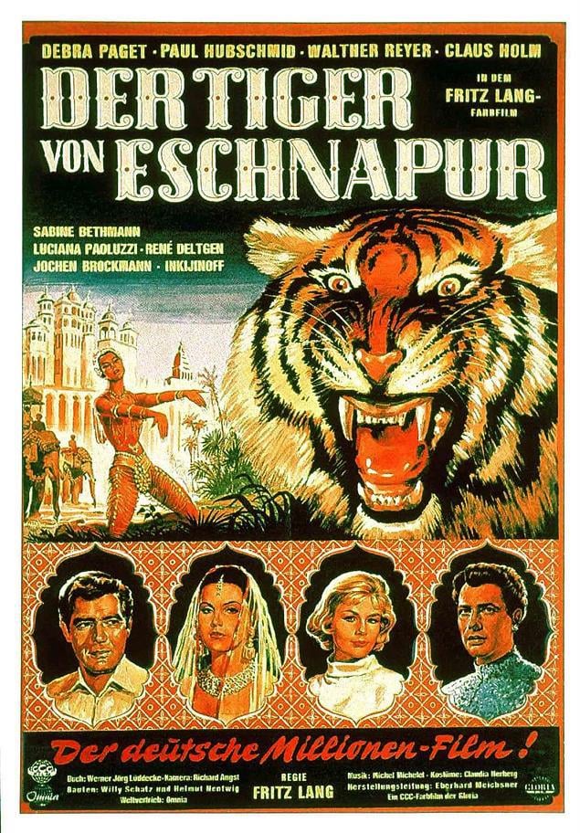 The Tiger of Eschnapur - Cover