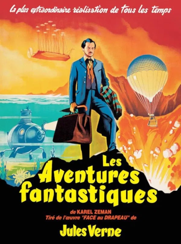 Les Aventures fantastiques - Cover