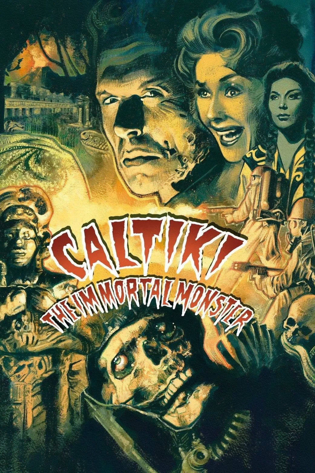 Caltiki, the Immortal Monster - Cover
