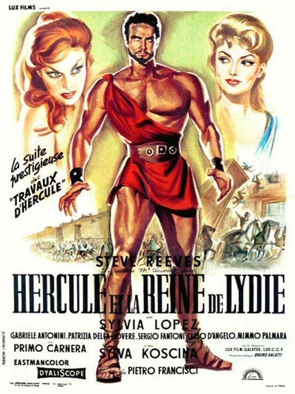 Hercule et la Reine de Lydie - Cover