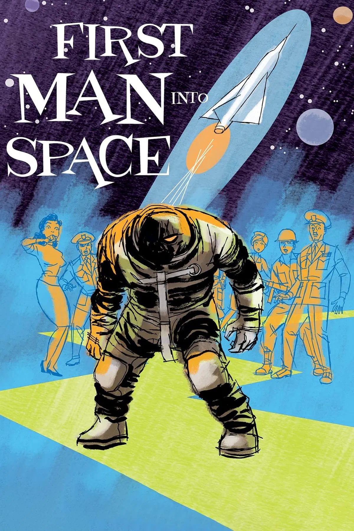 First Man Into Space - Cover