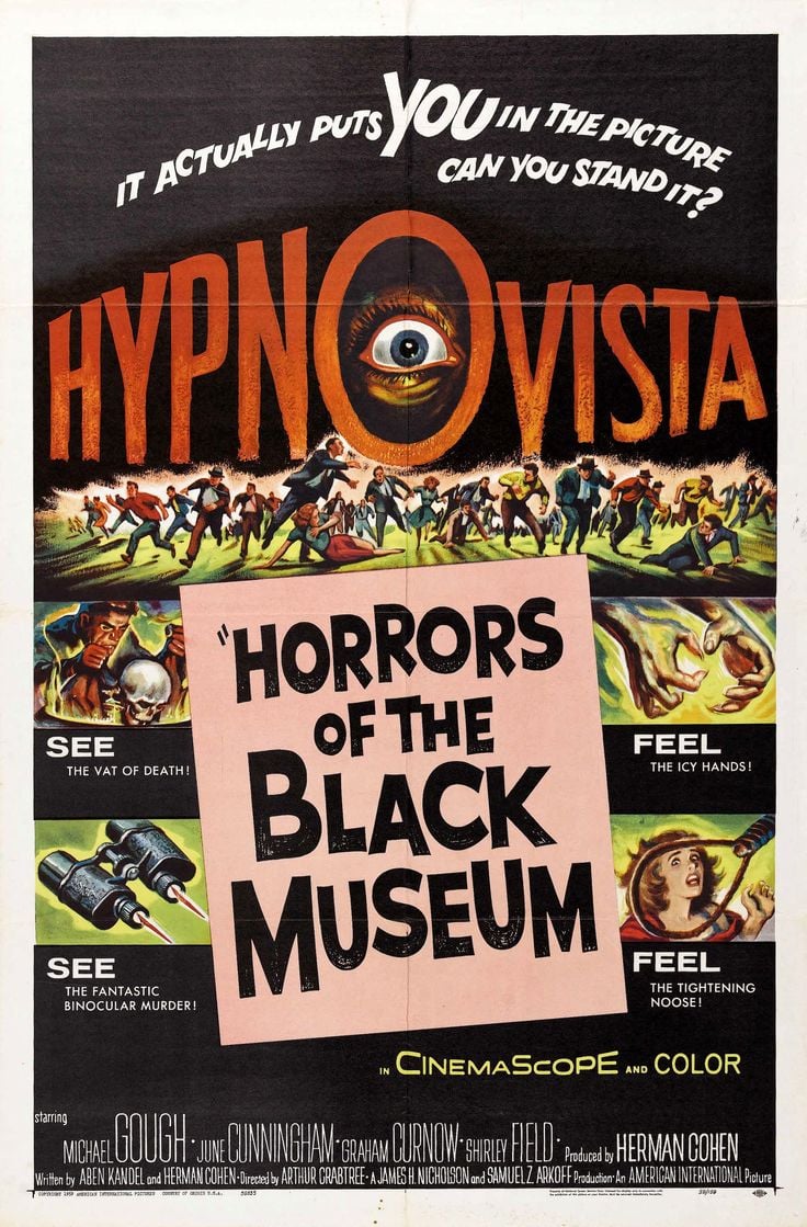 Horrors of the Black Museum - Cover